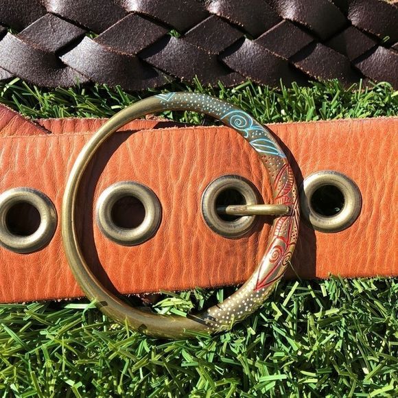 🌞🌞🌞 Leather belt - Picture 2 of 4